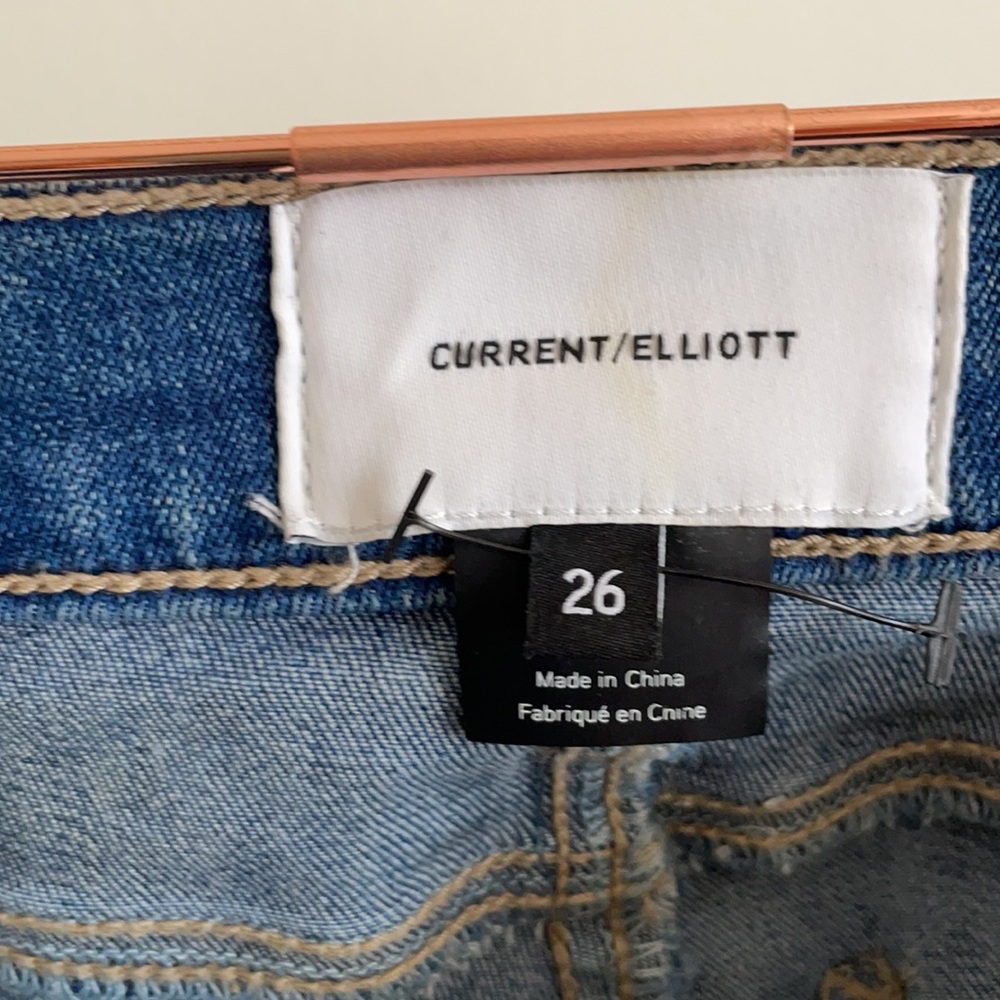 Current/Elliot “The Stiletto” Ripped Skinny Jeans - Picture 6 of 8